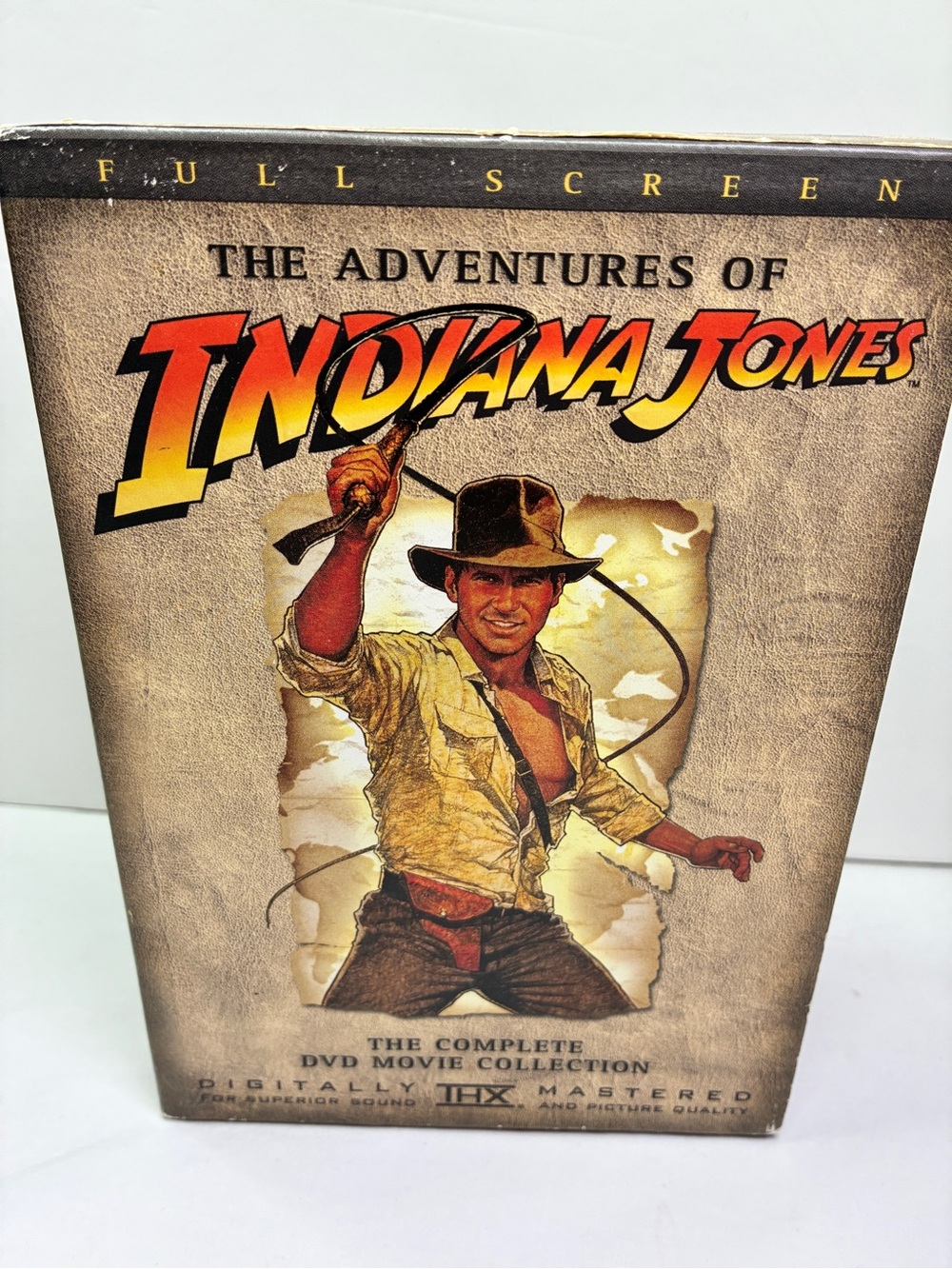 The Adventures of Indiana Jones Complete DVD Movie Collection Set Full Screen